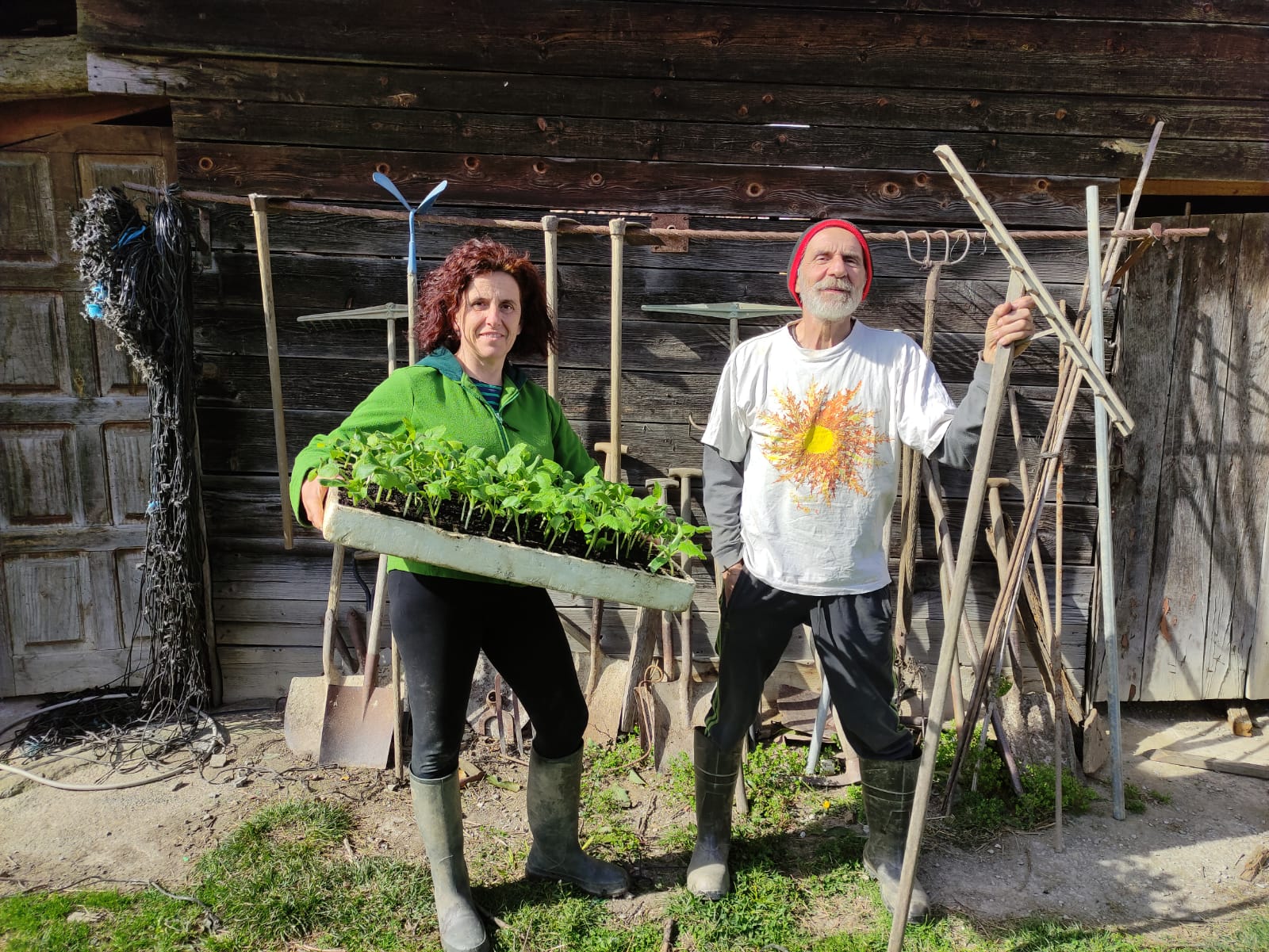 Pulla Baserria ortuariak verduras Elorrio